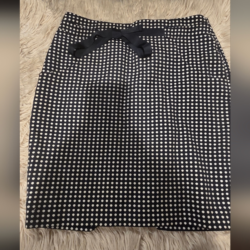 The limited polka dot skirt